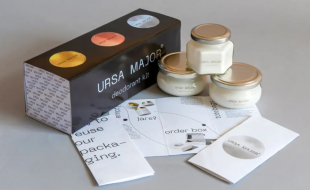 Ursa Major的環(huán)?；瘖y品包裝盒設(shè)計-櫻美包裝