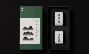 極具現(xiàn)代書法的臺(tái)灣茶葉包裝盒-櫻美包裝