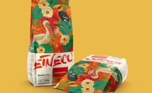 營造歡快感、自然感的咖啡產(chǎn)品包裝設(shè)計-櫻美包裝